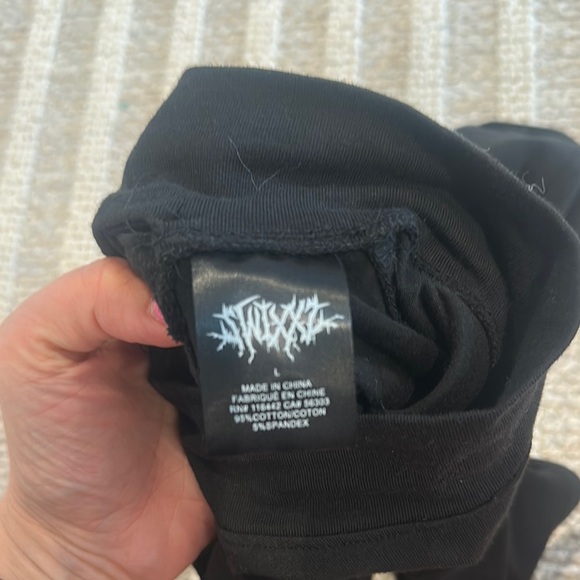 Black Graphic Short Sleeve Tee - Picture 3 of 3